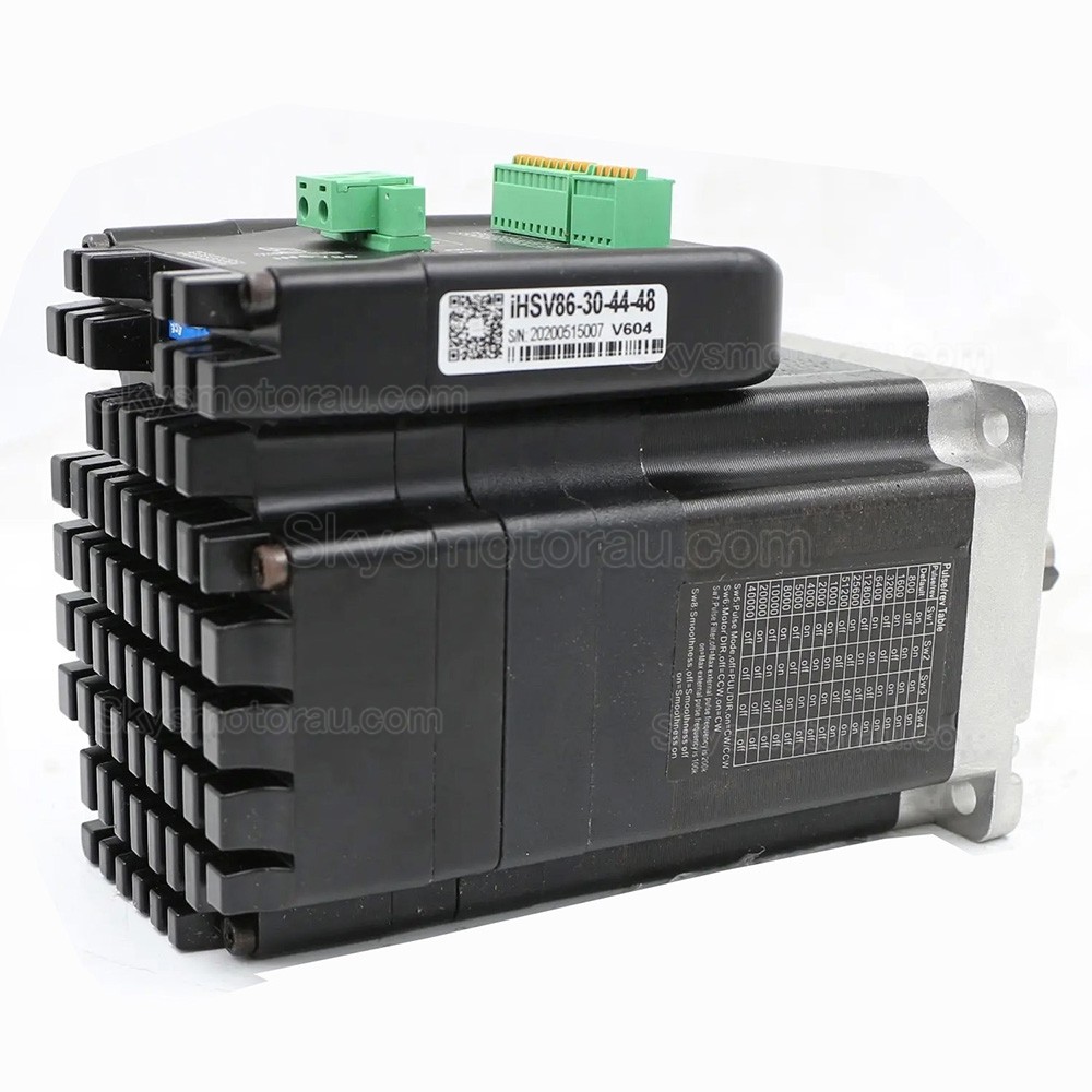 Nema 34 60mm 48V 440W Integrated AC Servo Motor JMC iHSV86-30-44-48 1.4N.m 3000RPM